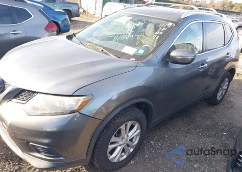 2015 Nissan Rogue Sv from USA, damaged, VIN KNMAT2MV1FP533729